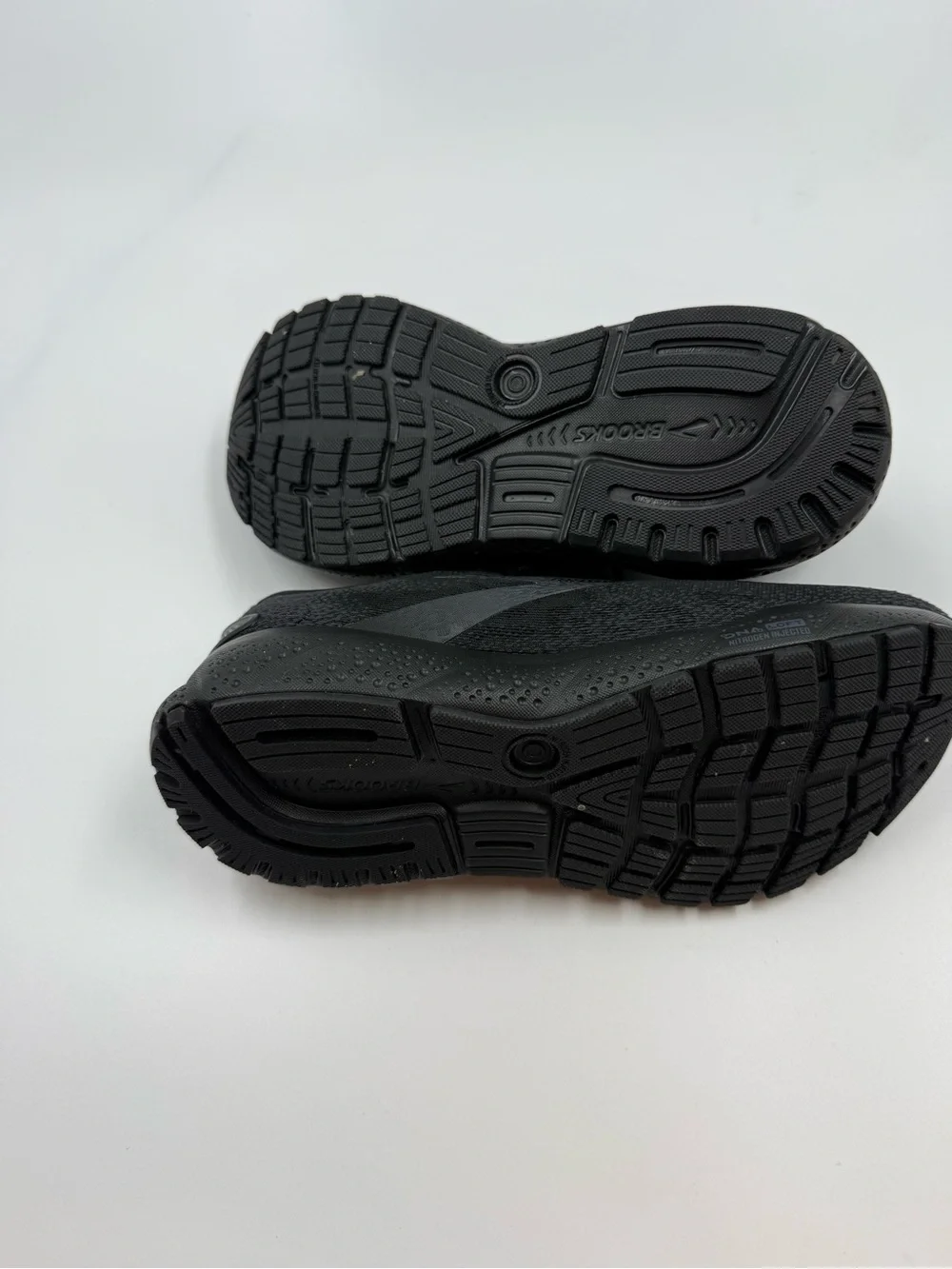 Brooks Ghost 16 Triple Black Woman Running Shoes Size 8.5 - Picture 7 of 7